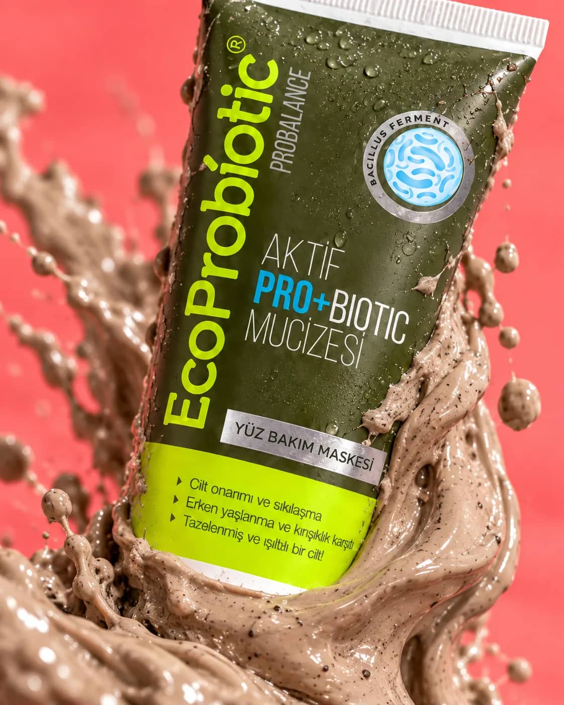 EcoProbiotic prebiyotikli kil maskesi