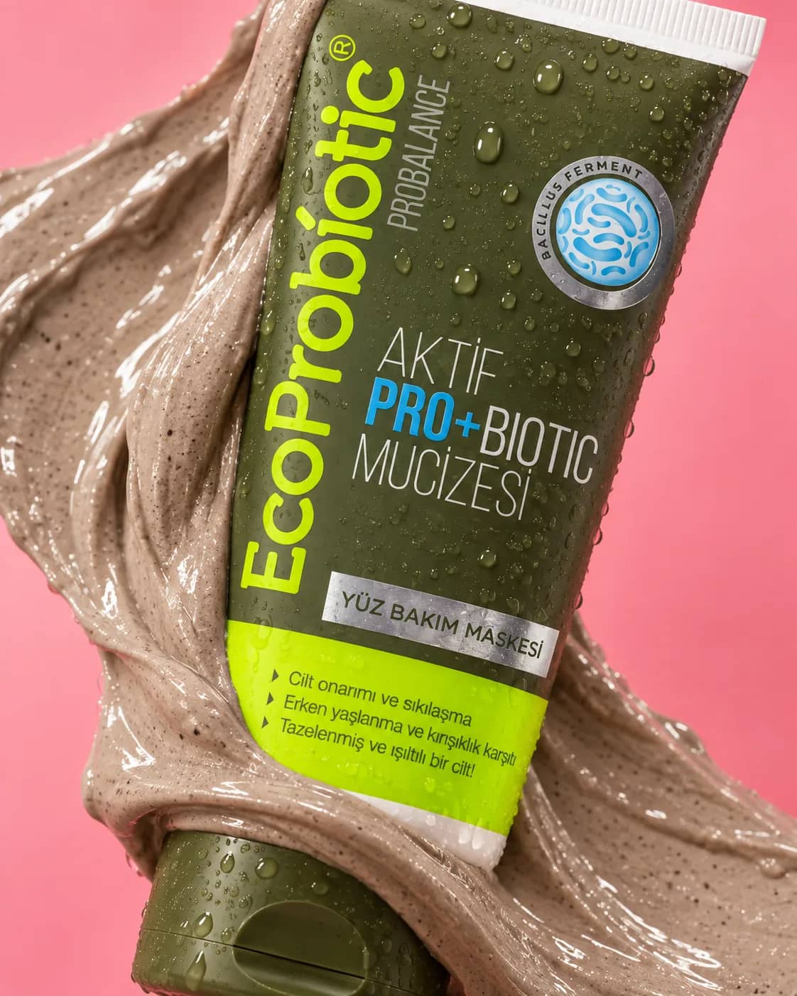 EcoProbiotic prebiyotikli kil maskesi